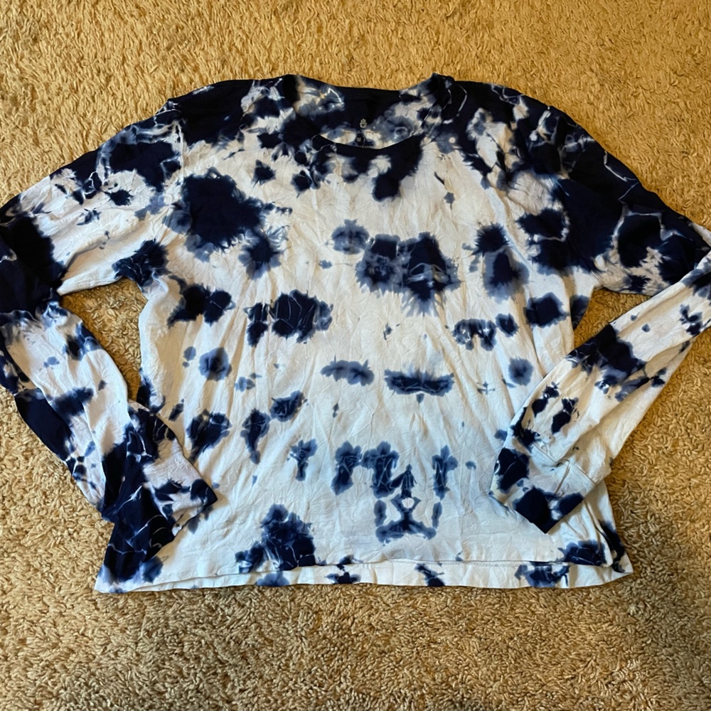 Spiritual Gangster Long Sleeve tie-dye tee